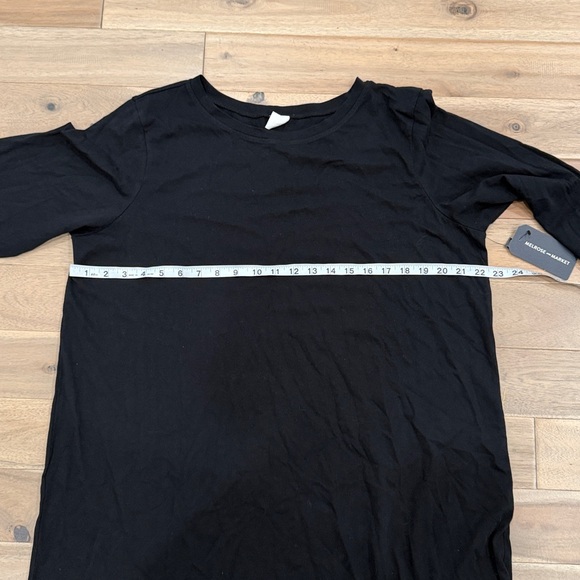 Melrose and Market Black Long Sleeve maxi Dress - Picture 9 of 10